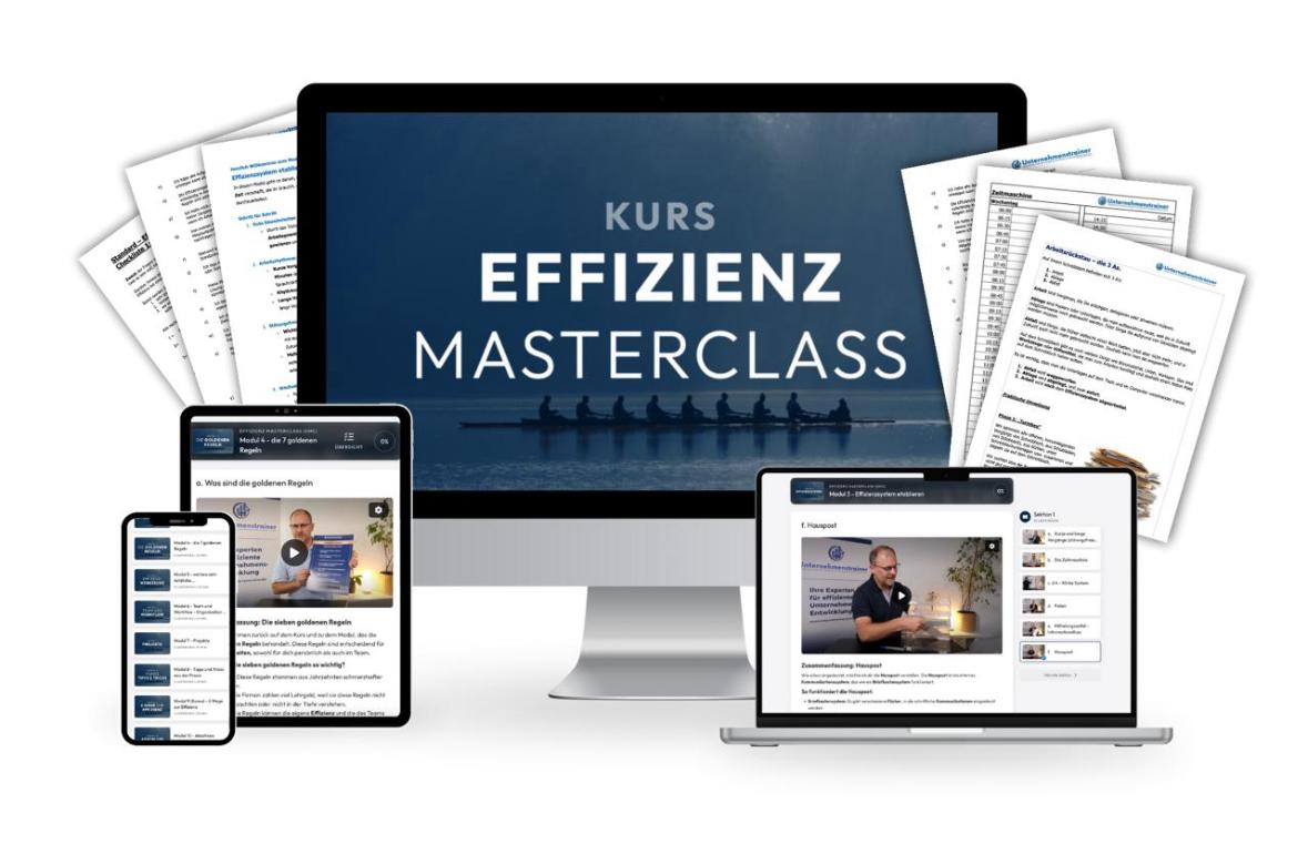 Effizienz-Masterclass